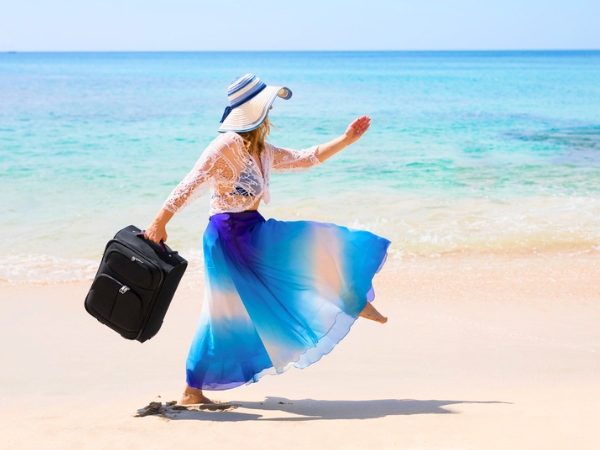 Woman at the Beach