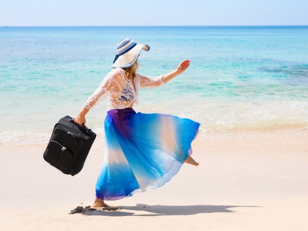 Woman at the Beach
